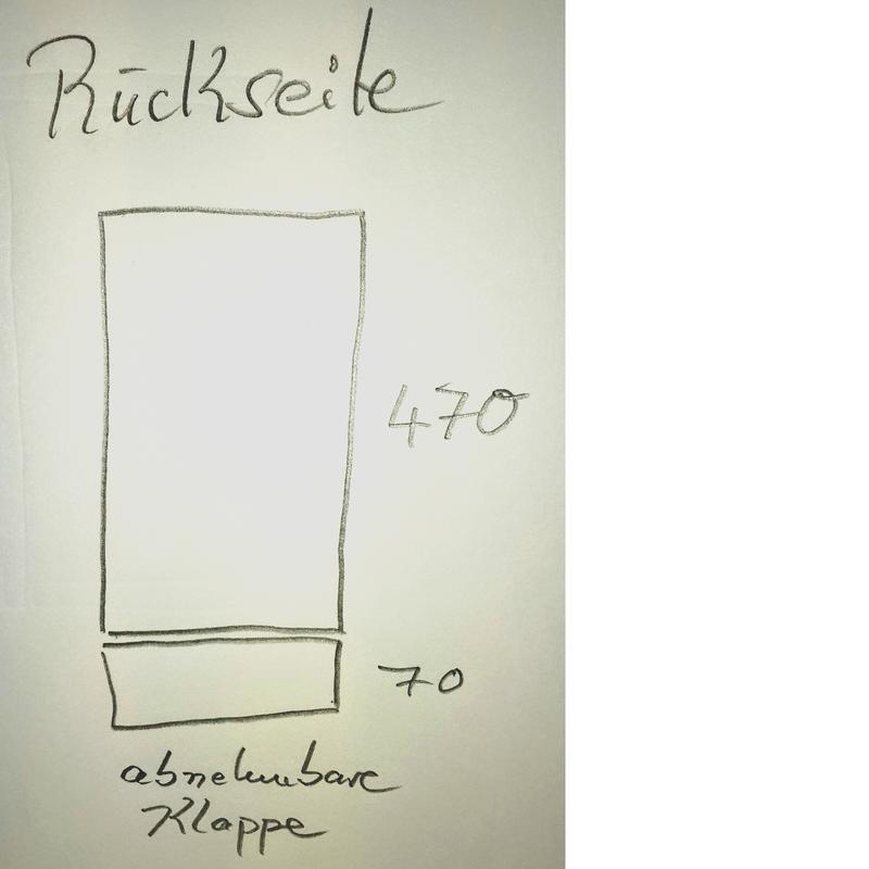 Rückseite/Wartungsklappe (Foto: Gunnar Weidt)