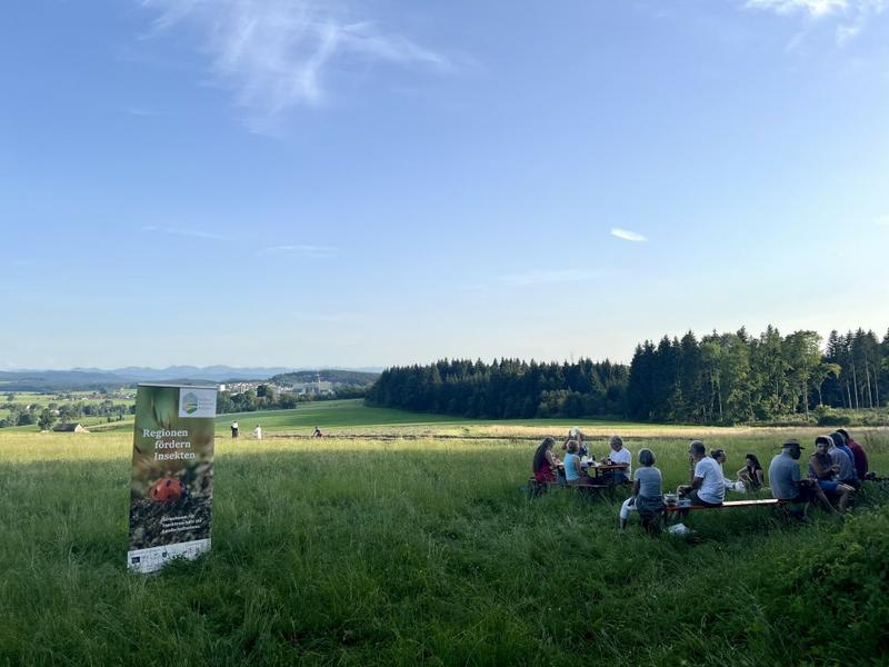 Einige Akteuere des Projekts beim Gr&uuml;nlandtag. (Foto: Viola Taubmann)