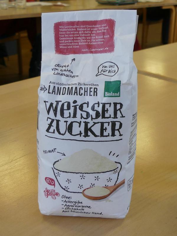 Pestizidfreier Zucker der Erzeugemeinschaft Re Bio. (Foto: Mellifera e. V.)