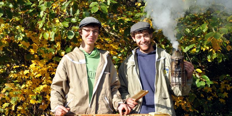 Unsere neuen Azubis: Johannes Kuhn und Matthias Zweier 
