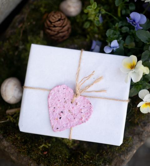 Die Herzen sind auch wunderbare Geschenkanh&auml;nger. (Foto: Michèle Brunnmeier)